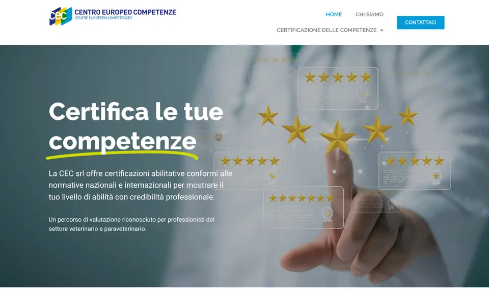 Centro Europeo Competenze: home del sito