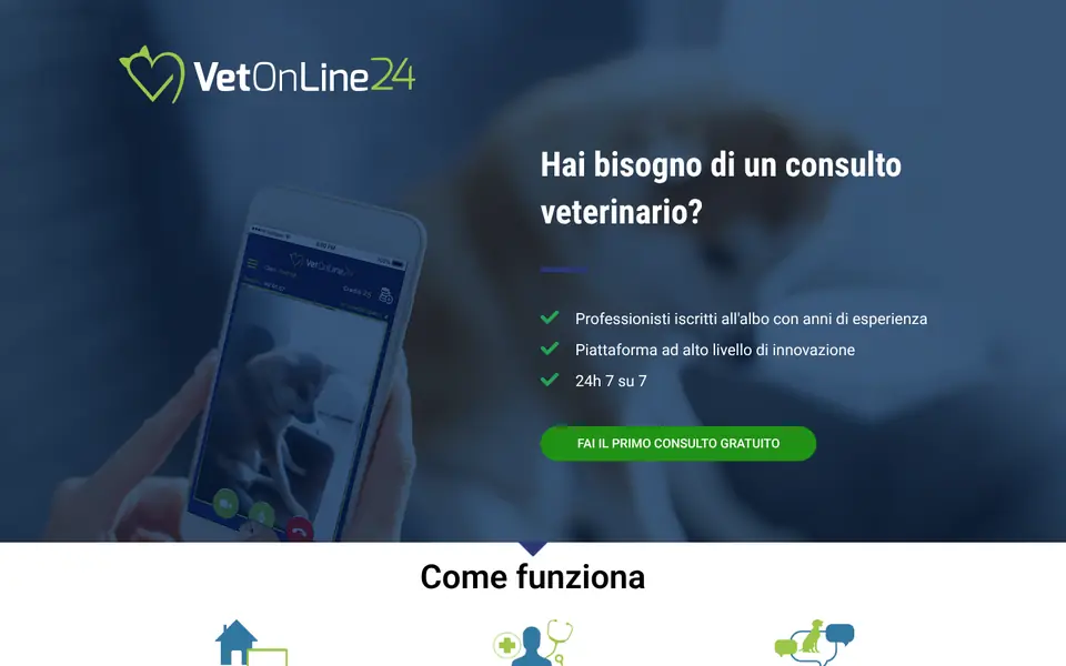Consulenza Veterinaria: home del sito