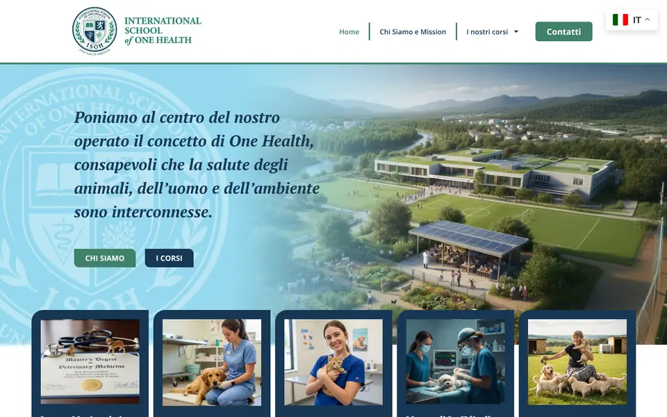 ISOH: home del sito