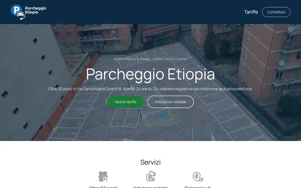 Parcheggio Etiopia: home del sito