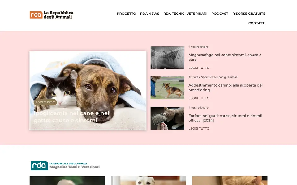 La Repubblica degli Animali: home del sito
