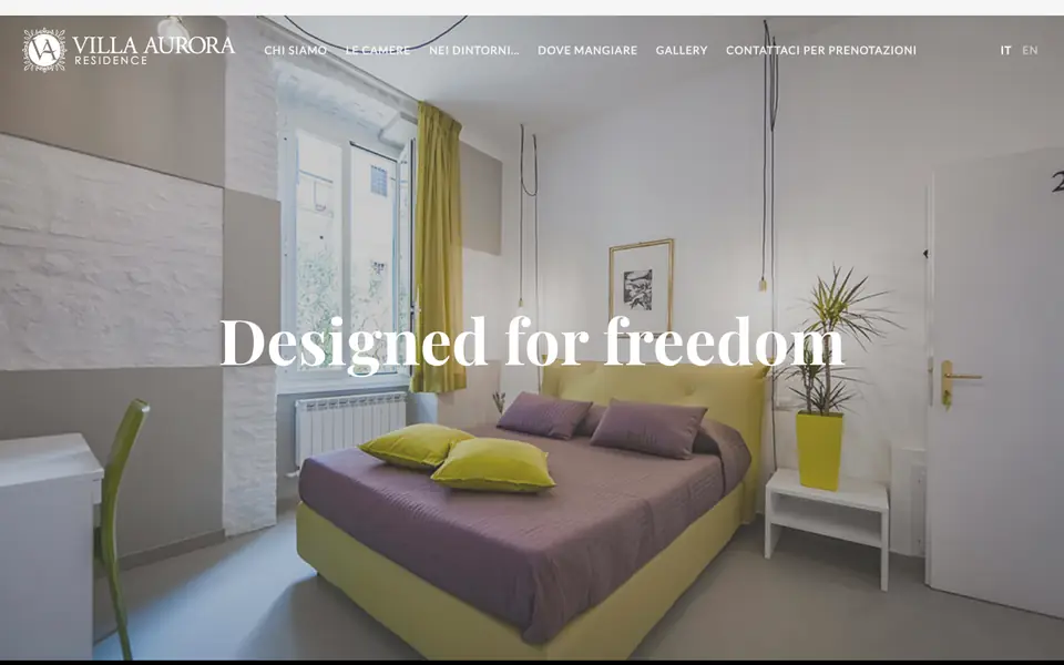 Villa Aurora Residence: home del sito